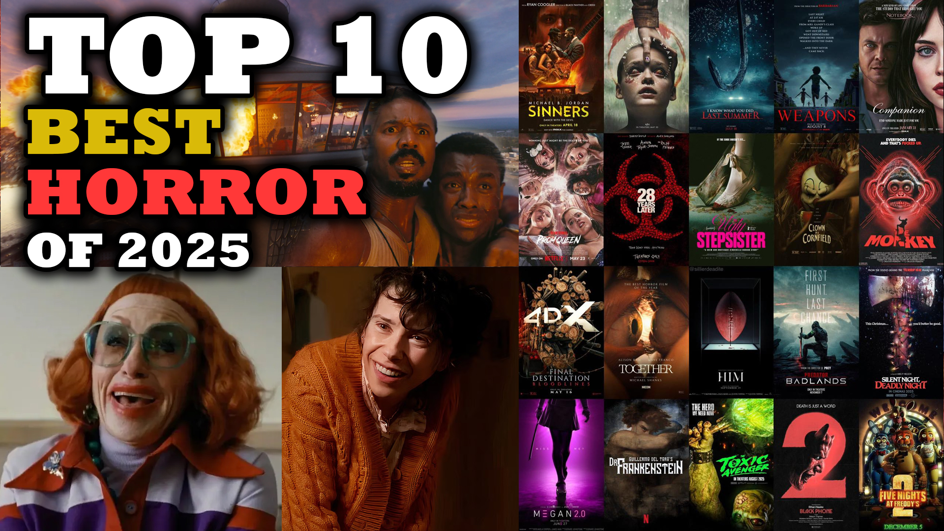 Top 10 Best Horror Movies of 2025 – The Complete Guide to Horror Movies